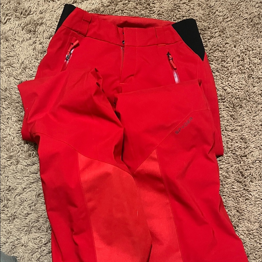 Spyder Women's Red Ski Pants